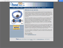 Tablet Screenshot of centraltools.com
